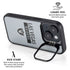 NFL Las Vegas Raiders Silver Performance Series iPhone 15 Kickstand Case